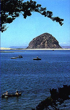 View to Morro Rock from Morro Bay
